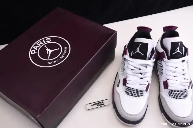 Rep Husky JORDAN CZ5624-100 AIR RETRO 4 PARIS PSG SAINT-GERMAIN 0407